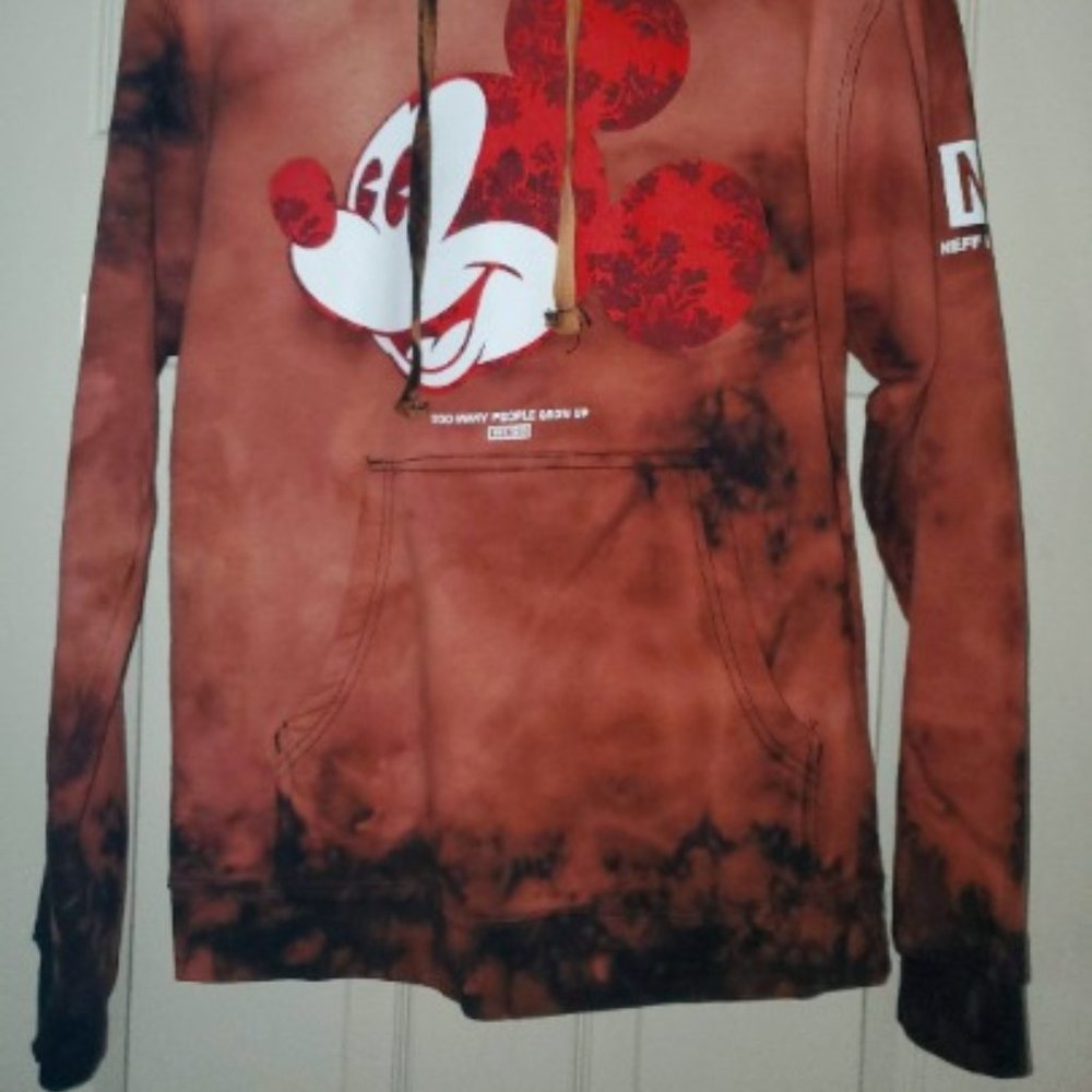 Neff x Disney TIEDYE • Floral Mickey Hoodie Sz. S